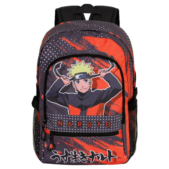 Naruto Hachimaki Mochila Fight FAN 2.0, Laranja ( Imagem 2 de 4 ) - Preview