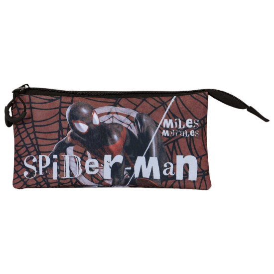Homem-Aranha Blackspider Estojo Triplo FAN 2.0, Vermelha ( Imagem 2 de 3 ) - Preview
