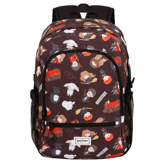 Harry Potter Cute Mochila Fight FAN 2.0, Preta ( Imagem 4 de 4 ) - Preview