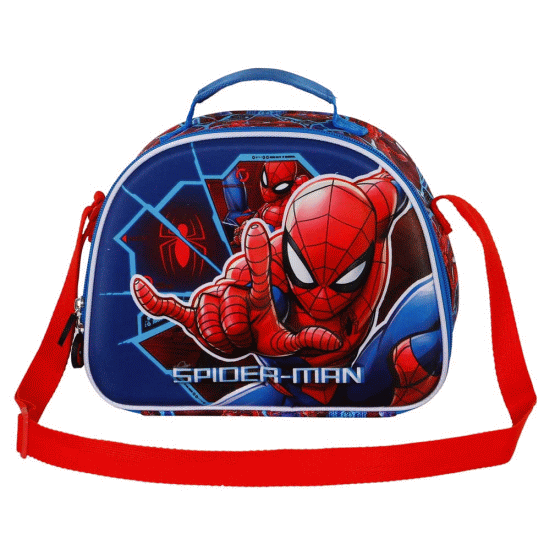 Spider-Man Brave 3D Lunchbox, Blue ( Imagem 2 de 3 ) - Preview