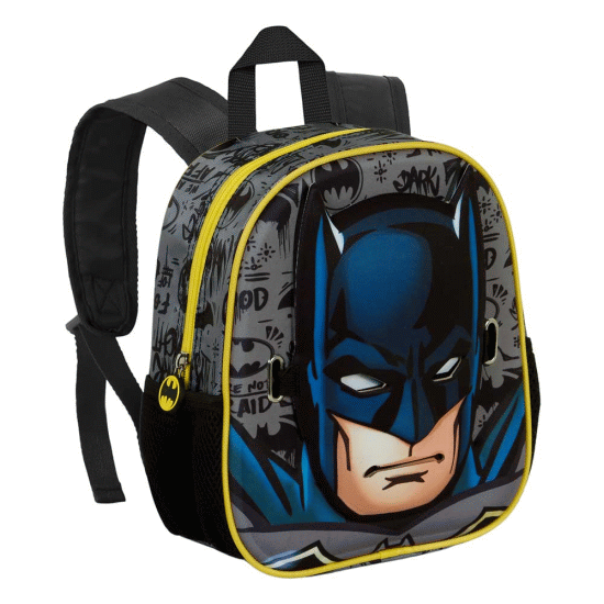 Batman Knight Máscara Mochila, Preta ( Imagem 3 de 4 ) - Preview