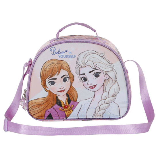 Frozen 2 Yourself Lancheira 3D, Rosa ( Imagem 3 de 3 ) - Preview