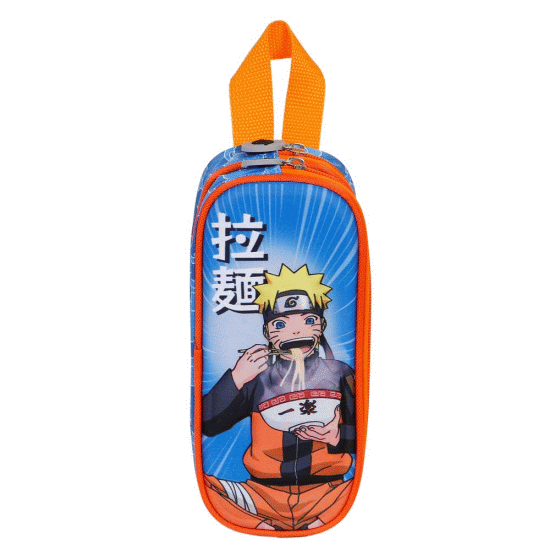 Naruto Ramen Estojo Duplo 3D, Azul ( Imagem 2 de 4 ) - Preview