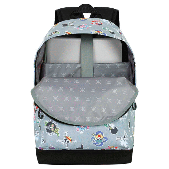 One Piece Skull Symbols Mochila HS FAN 2.0, Cinza ( Imagem 4 de 4 ) - Preview