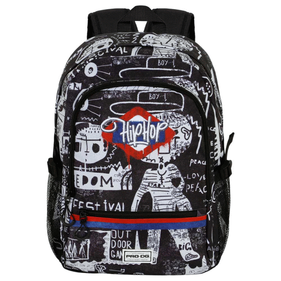PRODG Under Hip Hop Mochila Fight FAN 2.0, Preta ( Imagem 2 de 4 ) - Preview