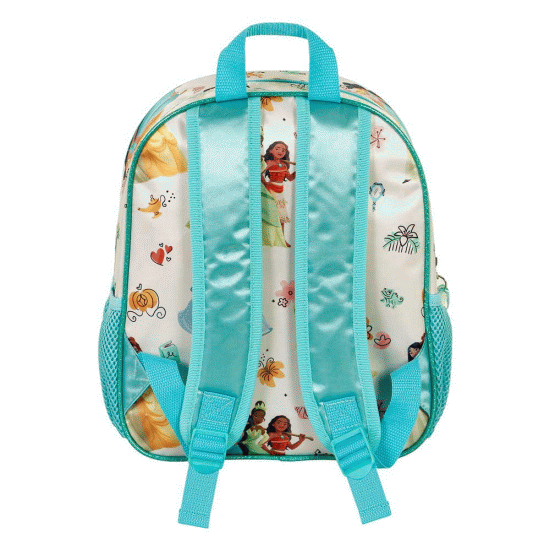 Princesas Disney You Mochila 3D Pequena, Branca ( Imagem 3 de 3 ) - Preview