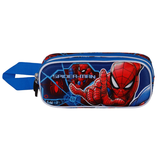 Homem-Aranha Brave Estojo Duplo 3D, Azul ( Imagem 3 de 4 ) - Preview