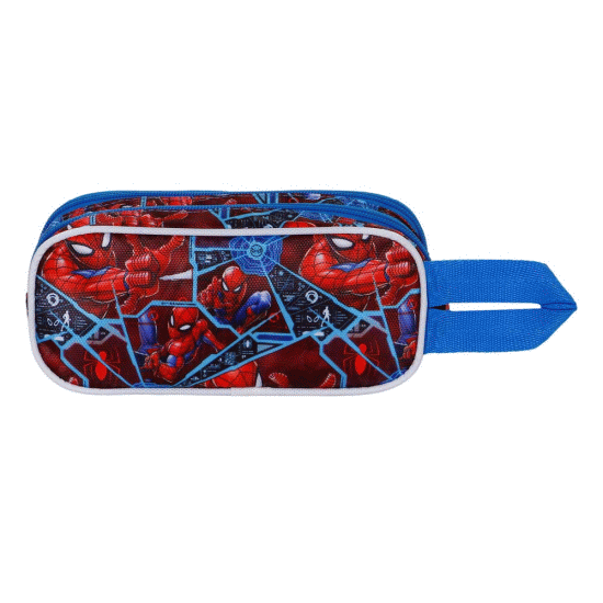 Homem-Aranha Brave Estojo Duplo 3D, Azul ( Imagem 4 de 4 ) - Preview