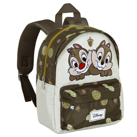 Tico e Teco Nuts Mochila Pré-escolar Joy, Marrom ( Imagem 3 de 4 ) - Preview