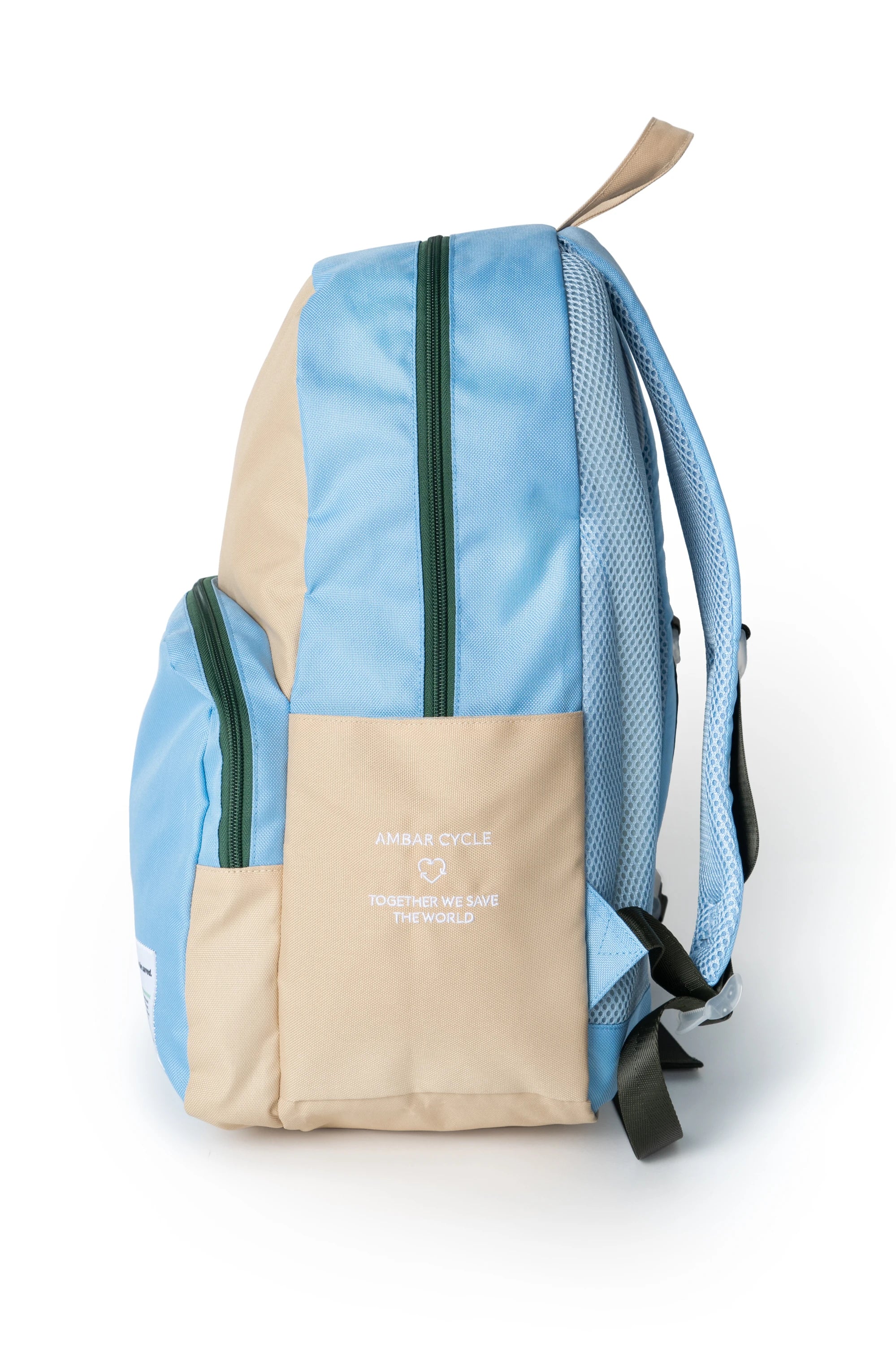 Mochila 2 Fechos Cycle Natural ( Imagem 2 de 7 ) - Preview