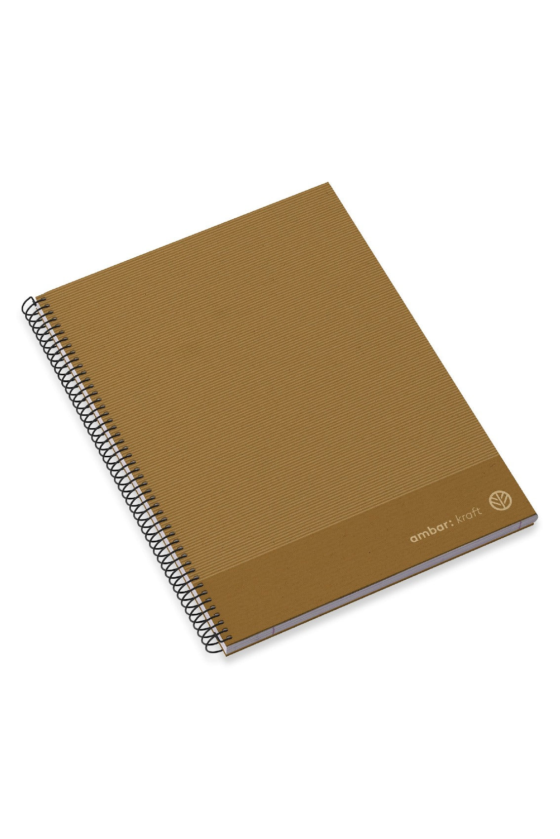 Caderno Espiral Kraft Capa Dura A4 Quadriculado ( Imagem 3 de 7 ) - Preview