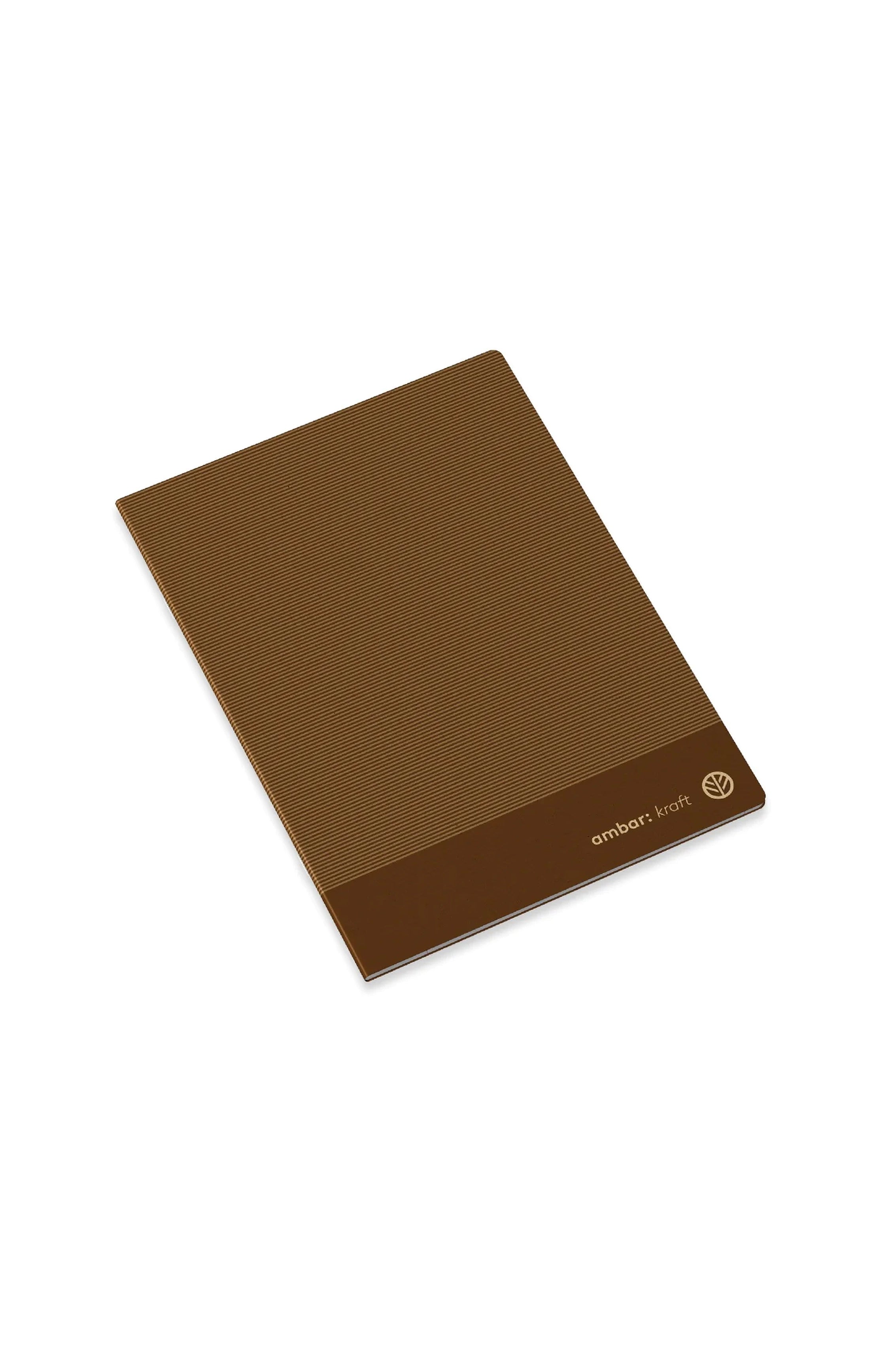 Caderno Agrafado Kraft A4 Pautado ( Imagem 5 de 7 ) - Preview