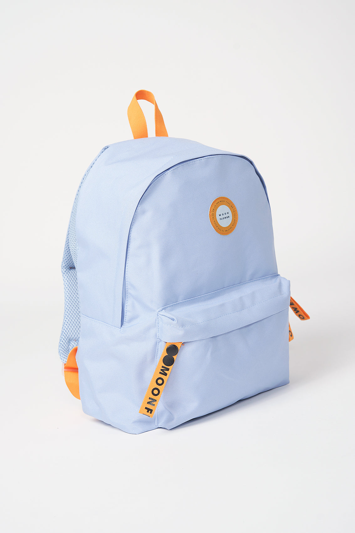 Moonflower Plain Blue School Backpack ( Imagem 2 de 7 ) - Preview