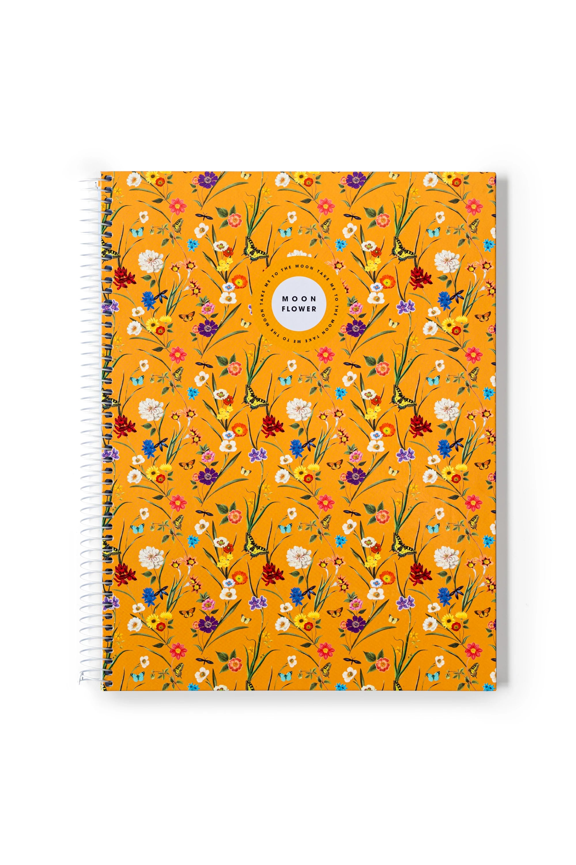 Caderno Espiral A4 Capa Dura Quadriculado Moonflower ( Imagem 3 de 7 ) - Preview