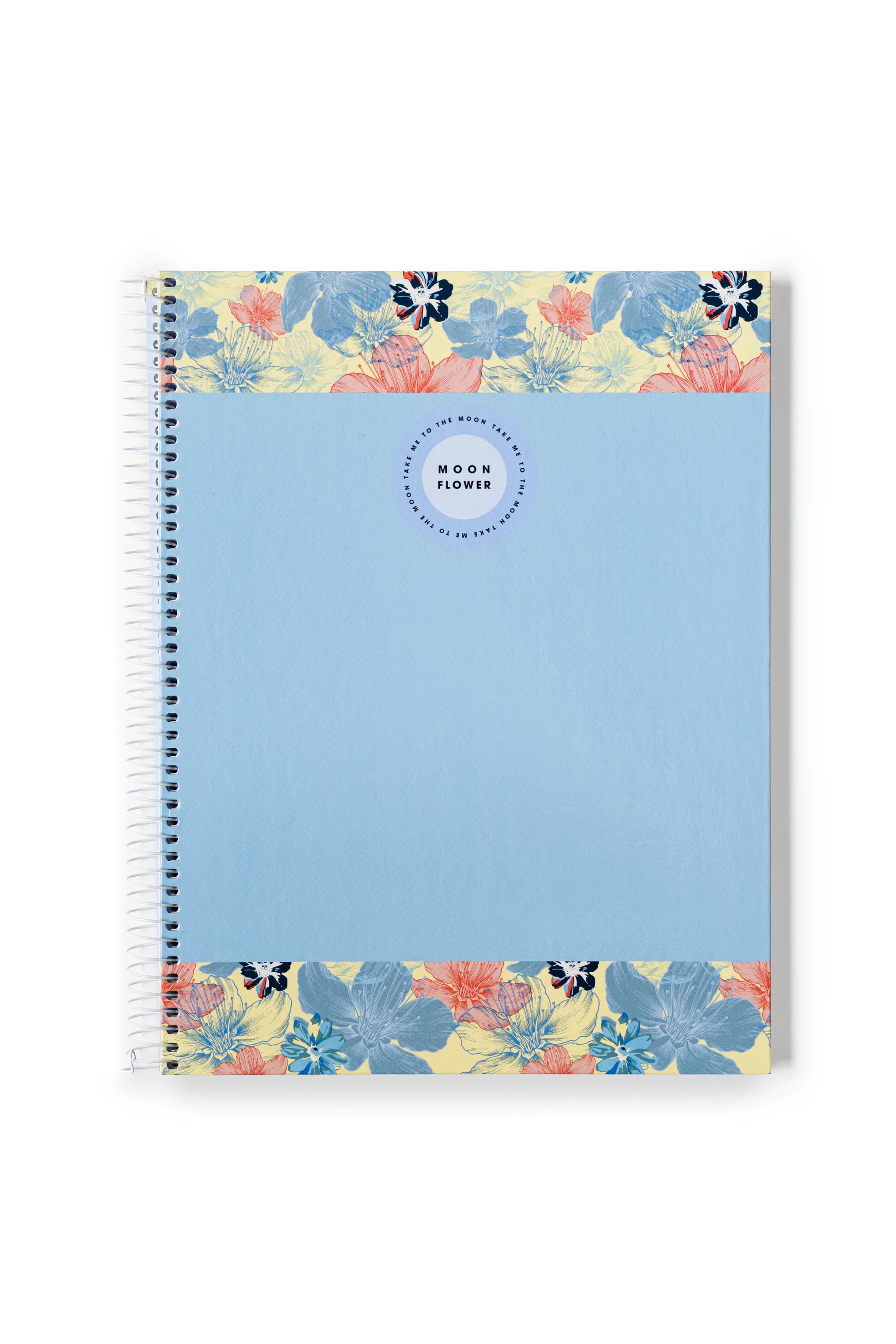 Caderno Espiral A4 Capa Dura Quadriculado Moonflower ( Imagem 5 de 7 ) - Preview
