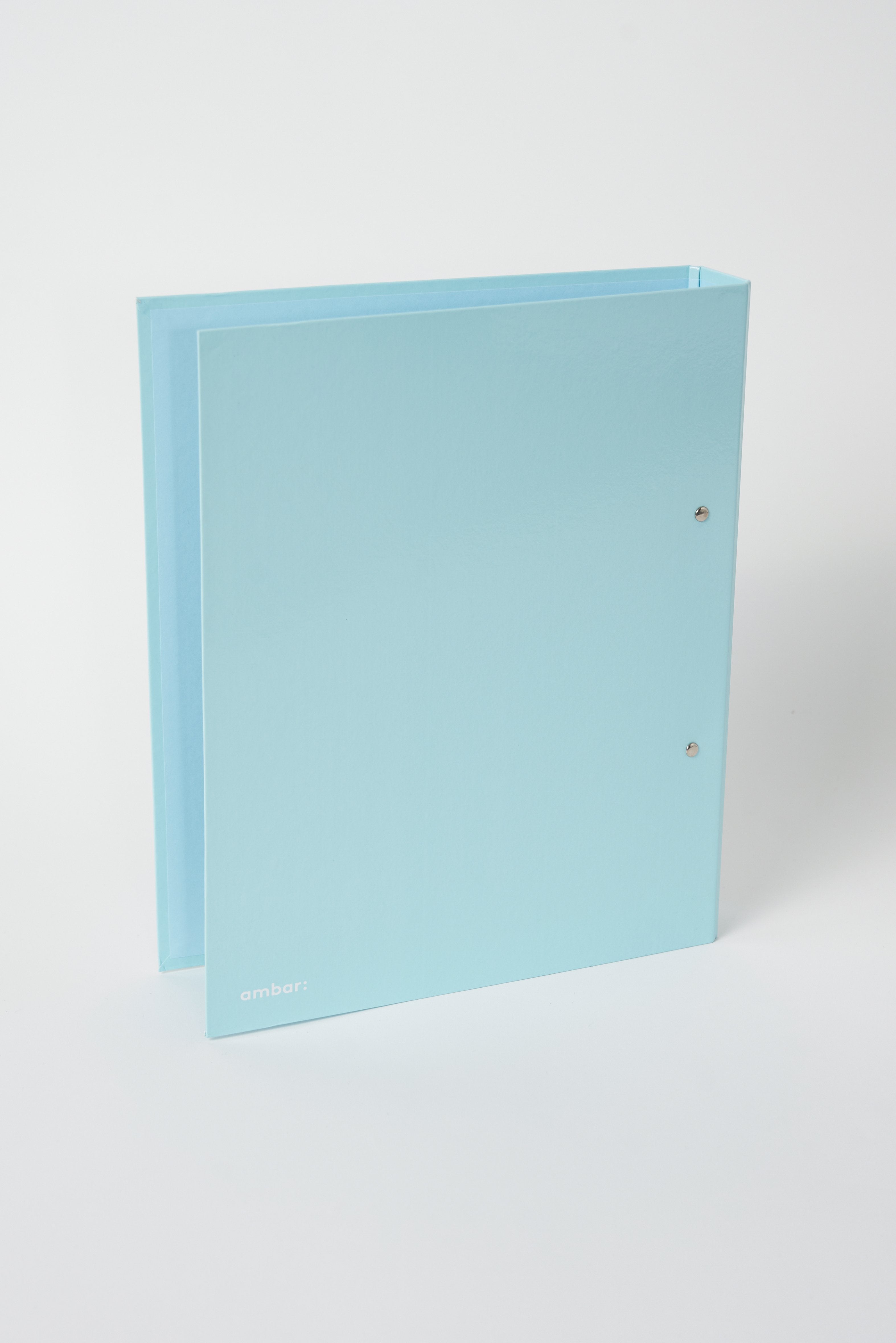 Capa Pastel A4 2 Argolas Lombada Estreita Azul ( Imagem 2 de 3 ) - Preview