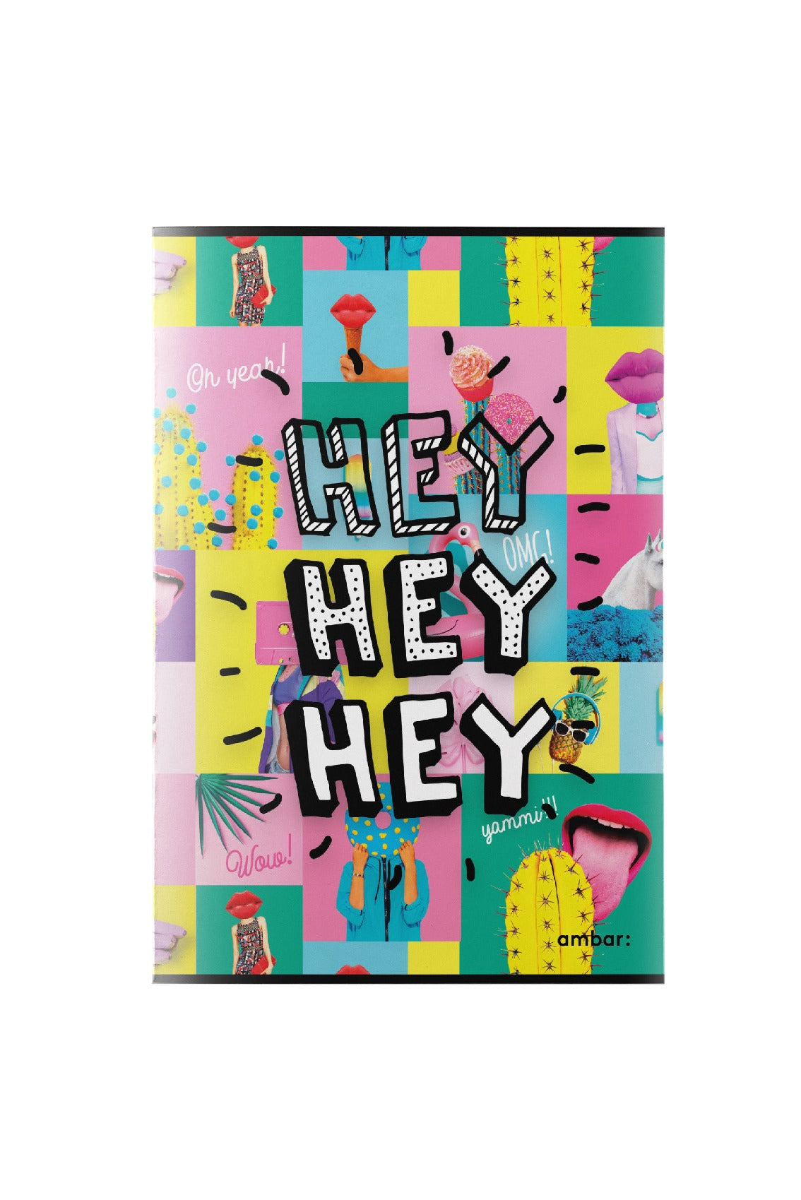 Caderno Agrafado Polipro Think Pop A4 Pautado ( Imagem 2 de 7 ) - Preview