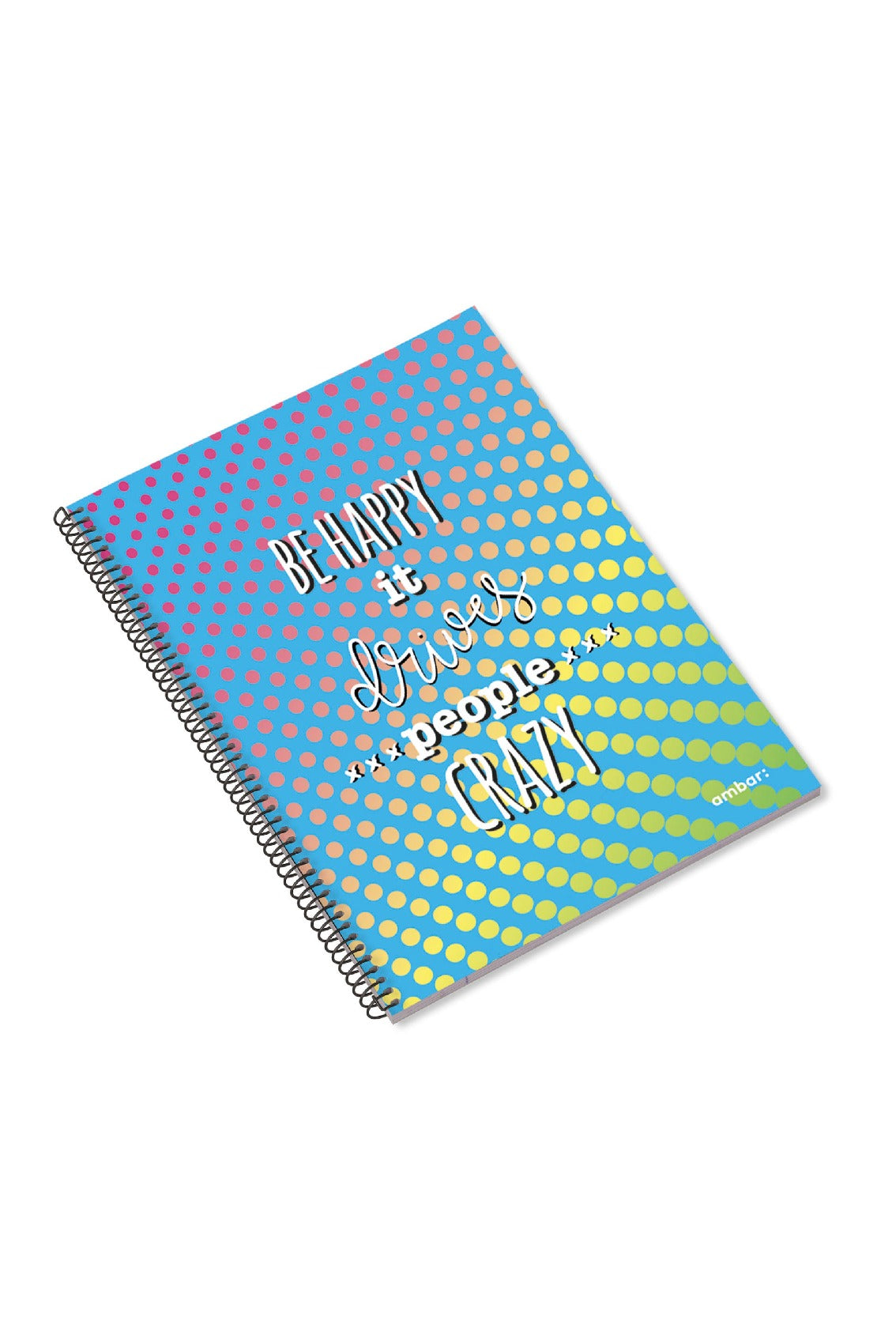 Caderno Espiral Polipro Think Dots A4 Pautado ( Imagem 3 de 7 ) - Preview