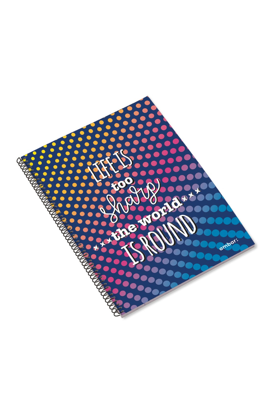 Caderno Espiral Polipro Think Dots A4 Pautado ( Imagem 5 de 7 ) - Preview