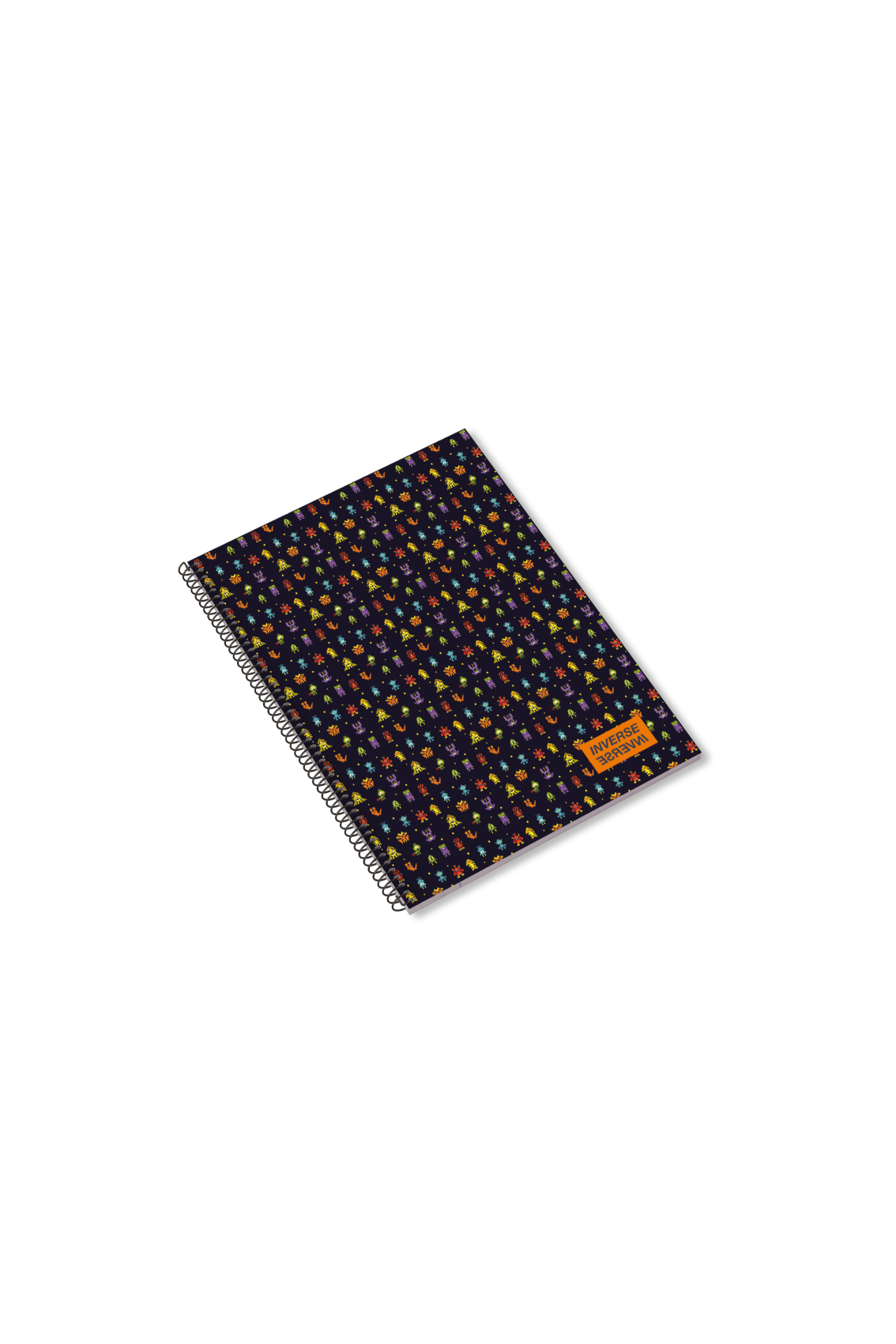 Caderno Espiral A5 80F Teen Inverse Quadriculado 23 ( Imagem 3 de 7 ) - Preview