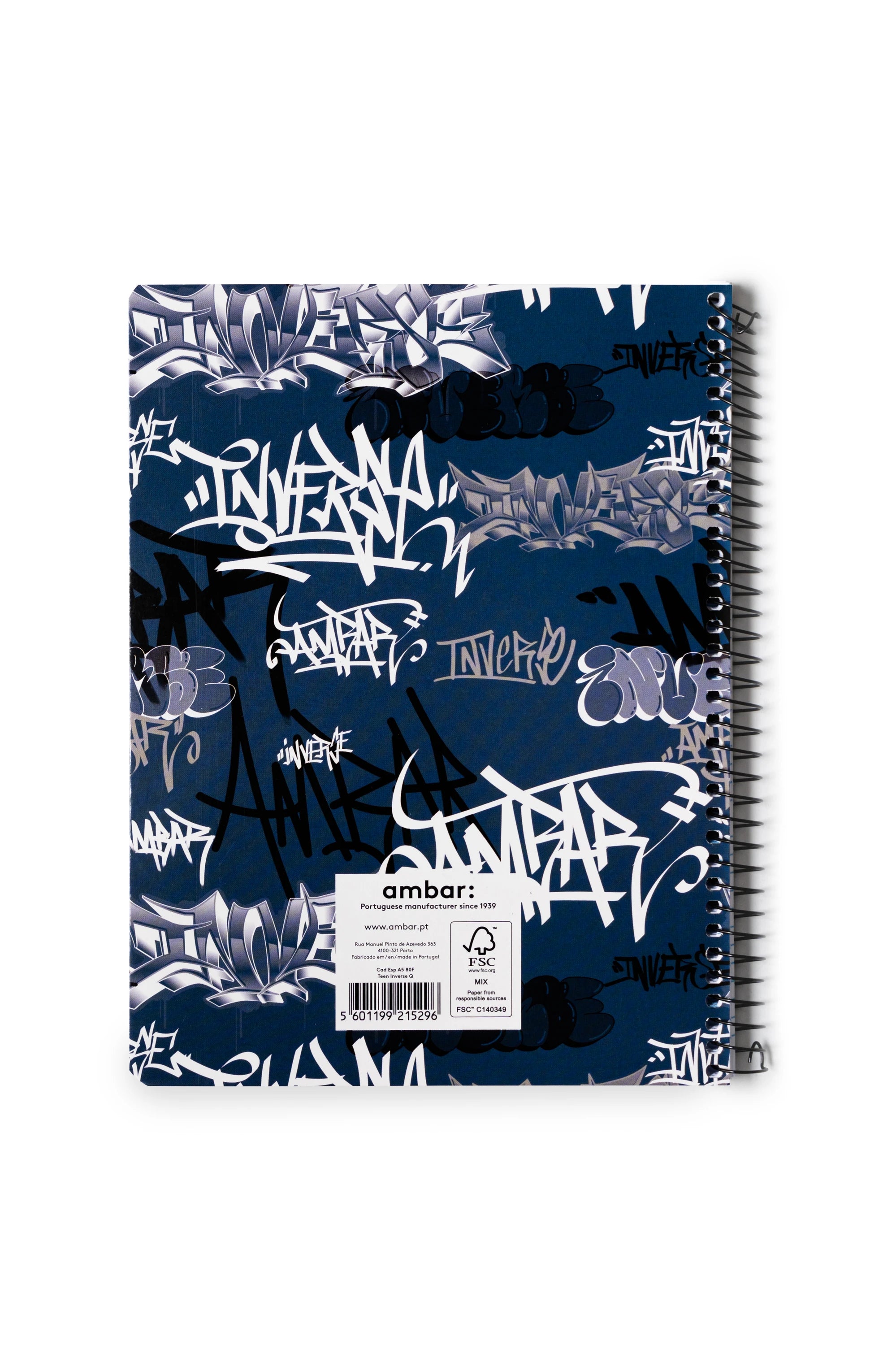 Caderno Espiral Pautado A5 Inverse Teen ( Imagem 2 de 7 ) - Preview