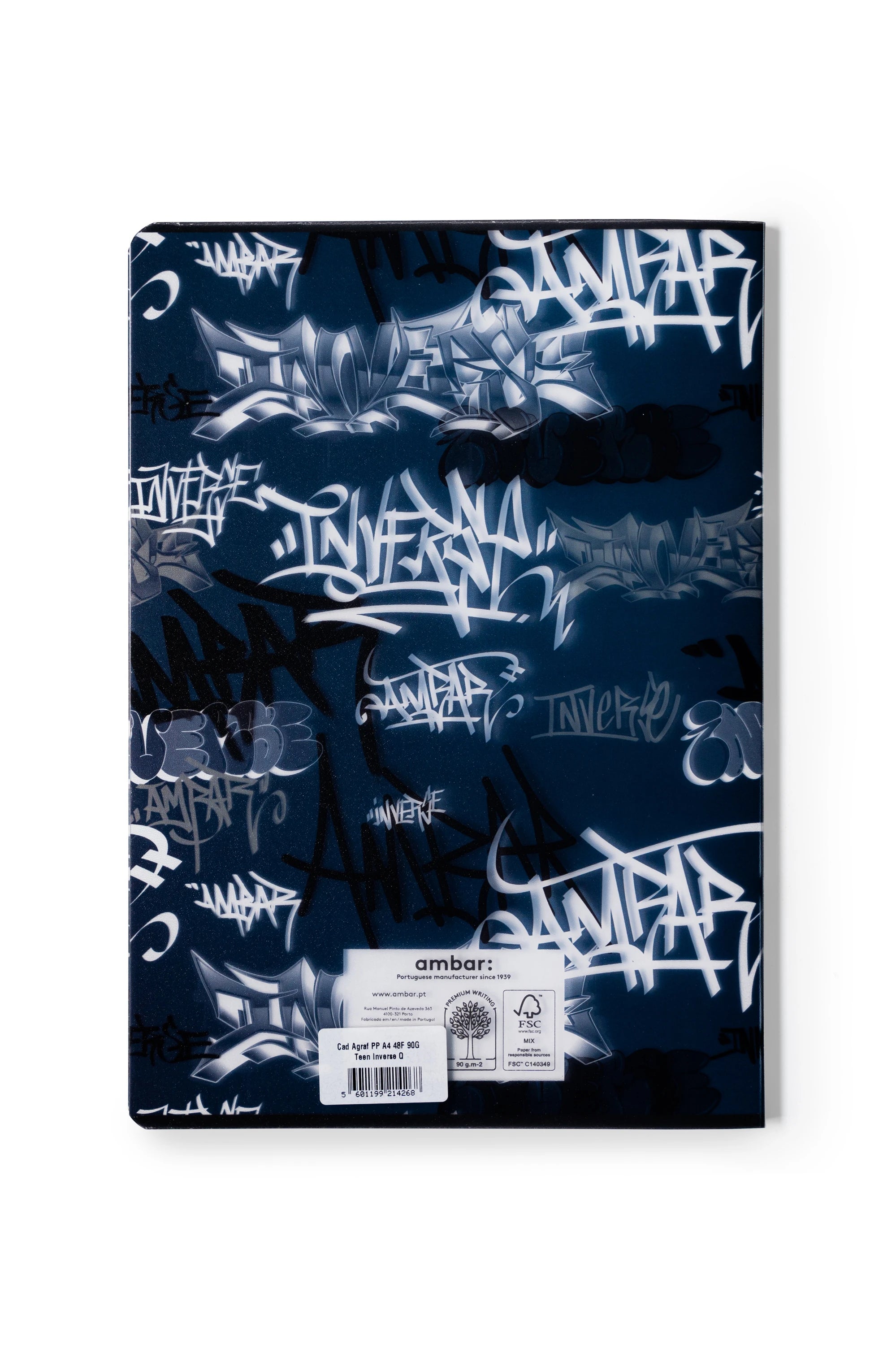 Caderno Agrafado PP Pautado A4 Inverse Teen ( Imagem 4 de 7 ) - Preview