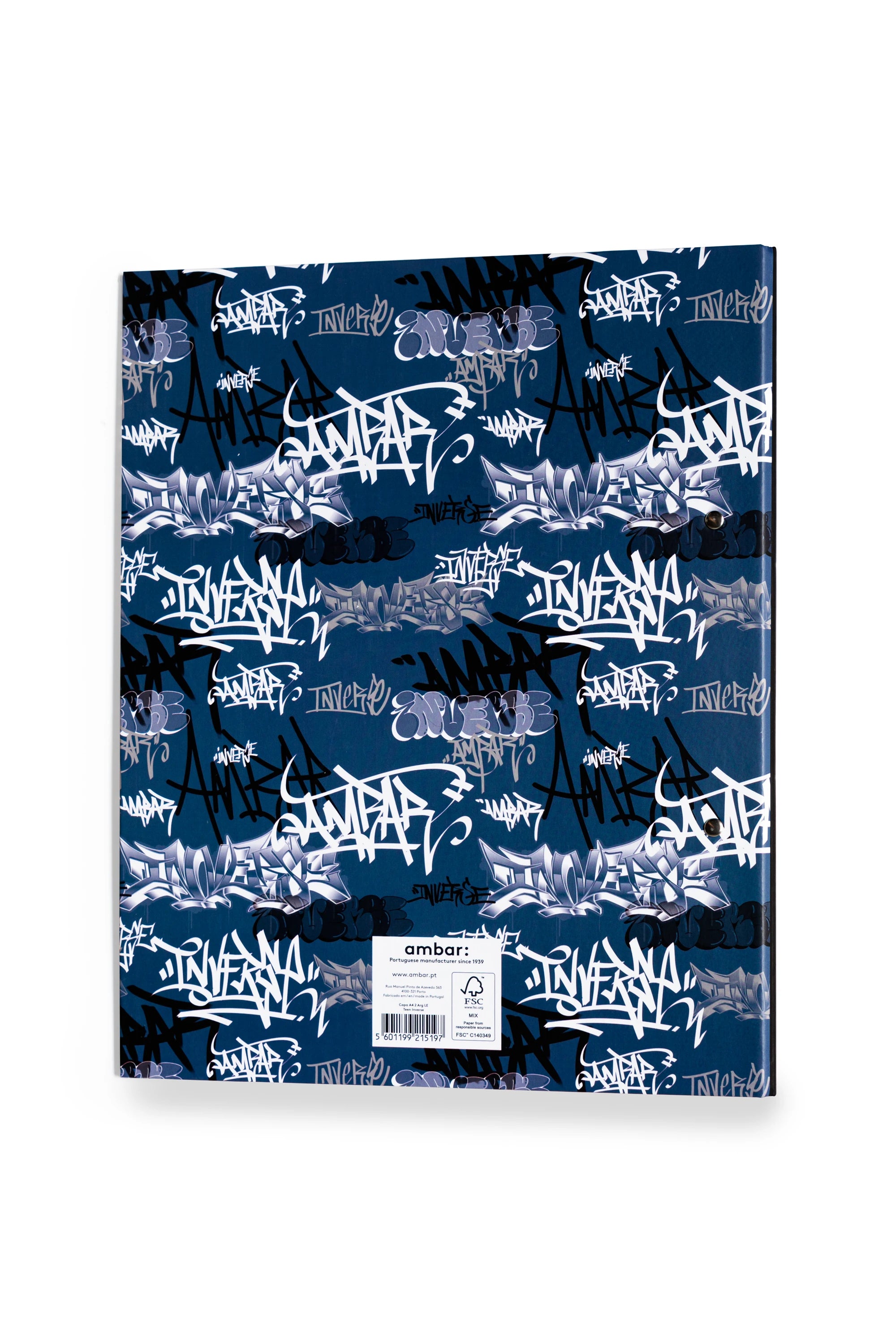 Capa A4 2 Argolas Lombada Estreita Inverse Teen ( Imagem 4 de 7 ) - Preview