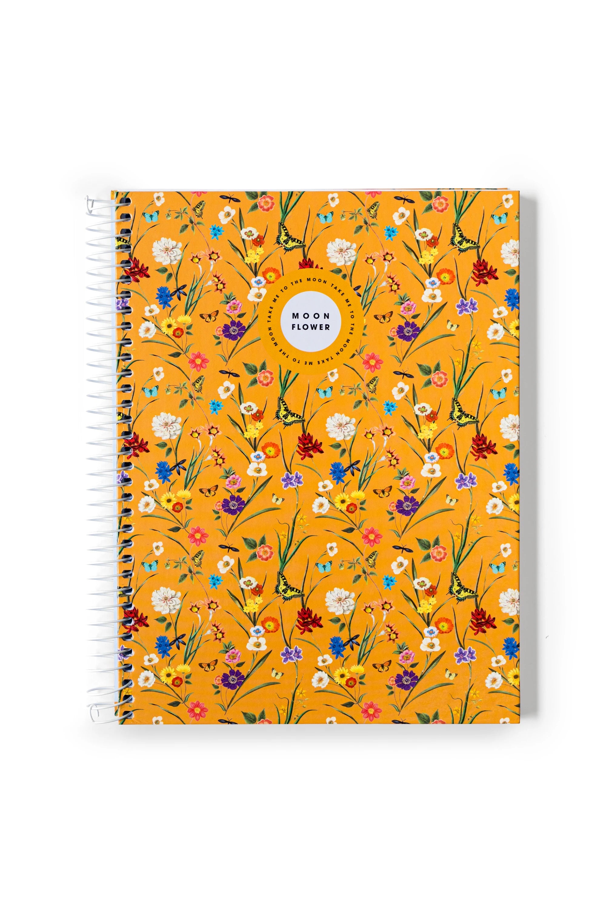 Caderno Espiral A5 Capa Dura Quadriculado Moonflower ( Imagem 5 de 7 ) - Preview
