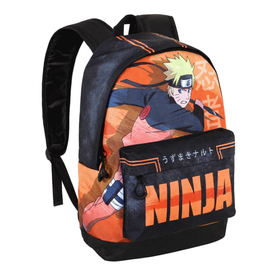 Naruto Ninja Mochila HS FAN 2.0, Laranja ( Imagem 3 de 4 ) - Preview