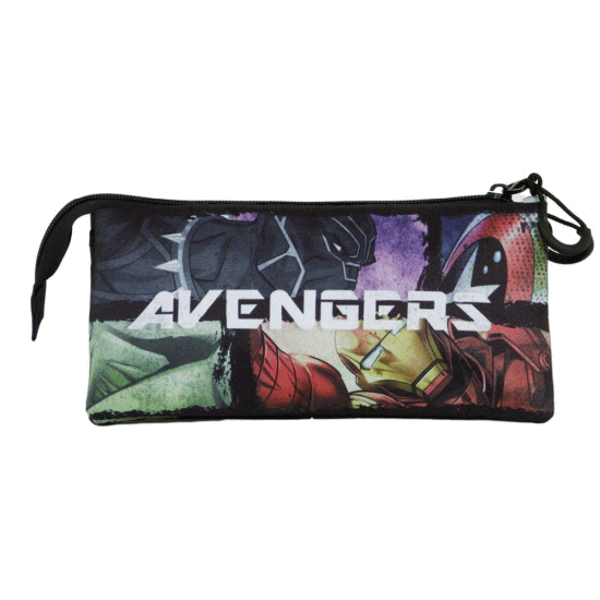 Os Vingadores Superpowers Estojo Triplo FAN 2.0, Multicolorido ( Imagem 4 de 4 ) - Preview