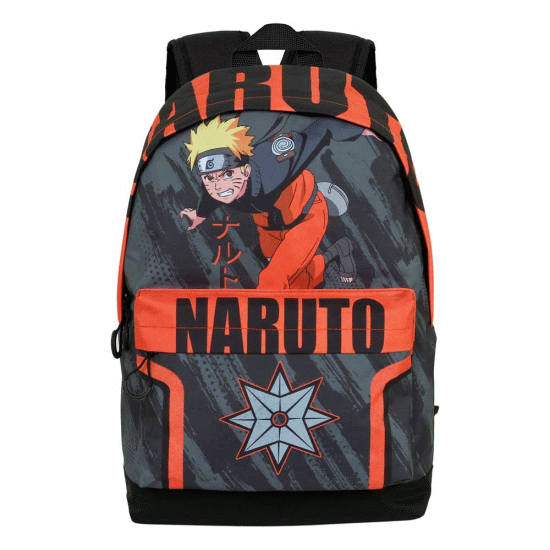 Naruto Shuriken Mochila HS FAN 2.0, Cinza ( Imagem 2 de 4 ) - Preview
