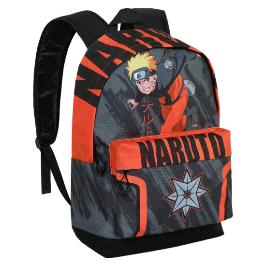 Naruto Shuriken Mochila HS FAN 2.0, Cinza ( Imagem 3 de 4 ) - Preview