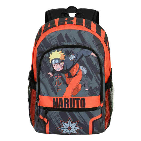 Naruto Shuriken Mochila Fight FAN 2.0, Cinza ( Imagem 3 de 4 ) - Preview