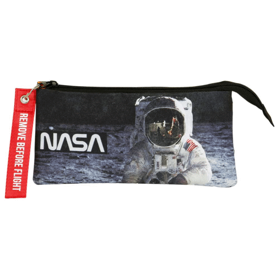 NASA Astronaut Estojo Triplo FAN 2.0, Preta ( Imagem 2 de 3 ) - Preview