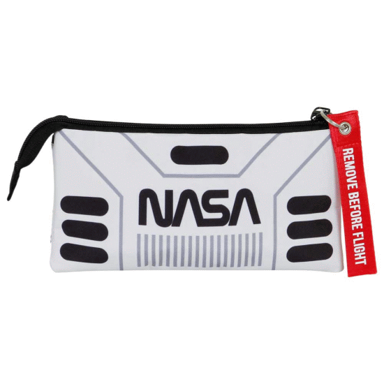 NASA Spaceship Estojo Triplo FAN 2.0, Branca ( Imagem 3 de 3 ) - Preview