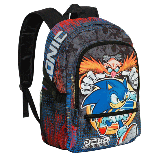 Sega-Sonic Checkpoint Mochila Fight FAN 2.0, Azul ( Imagem 3 de 4 ) - Preview
