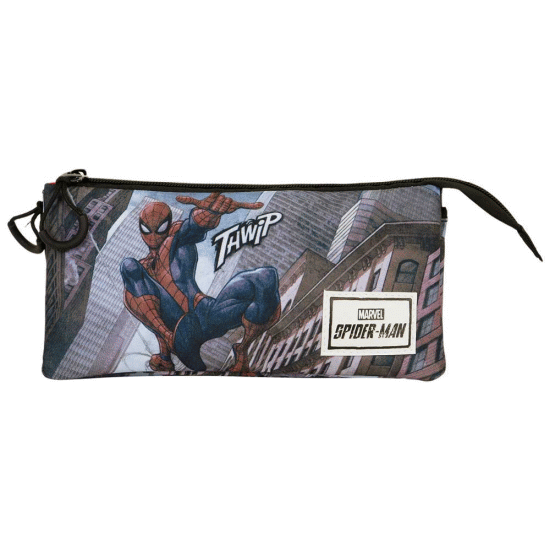 Homem-Aranha Arachnid Estojo Triplo FAN 2.0, Vermelha ( Imagem 2 de 3 ) - Preview