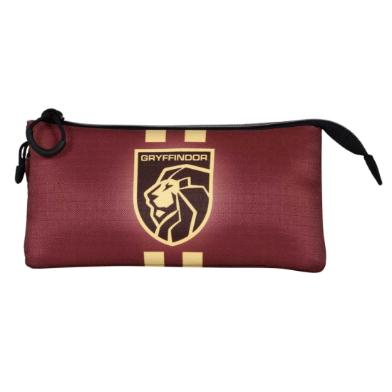 Harry Potter Gryffindor22 Estojo Triplo ECO, Borgonha ( Imagem 2 de 3 ) - Preview