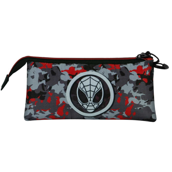 Spider-Man Spidercammo Triple Case ECO, Multicolor ( Imagem 3 de 3 ) - Preview
