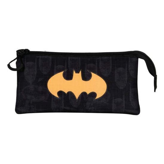 Batman Batstyle Estojo Triplo ECO, Preta ( Imagem 2 de 3 ) - Preview