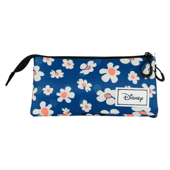 Minnie Mouse Happy Field Estojo Triplo ECO, Azul Escuro ( Imagem 3 de 3 ) - Preview
