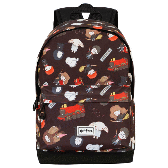 Harry Potter Cute Mochila HS FAN 2.0, Preta ( Imagem 2 de 3 ) - Preview