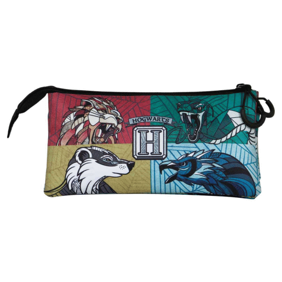 Harry Potter Magic Animals Estojo Triplo FAN 2.0, Multicolorido ( Imagem 3 de 3 ) - Preview