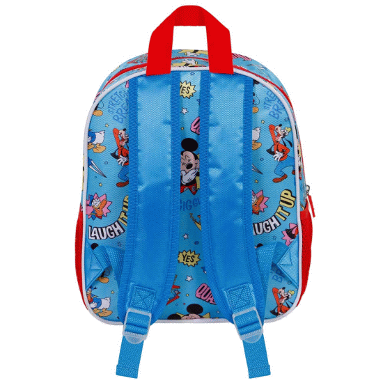 Mickey Mouse House Mochila 3D Pequena, Azul ( Imagem 4 de 4 ) - Preview
