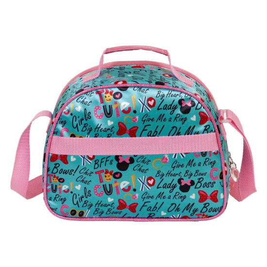 Minnie Mouse Big Smile Lancheira 3D, Azul ( Imagem 3 de 3 ) - Preview
