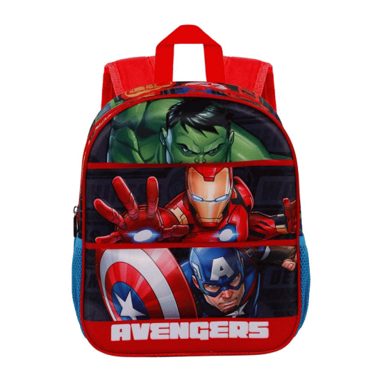 Os Vingadores Union Mochila 3D Pequena, Vermelha ( Imagem 3 de 4 ) - Preview