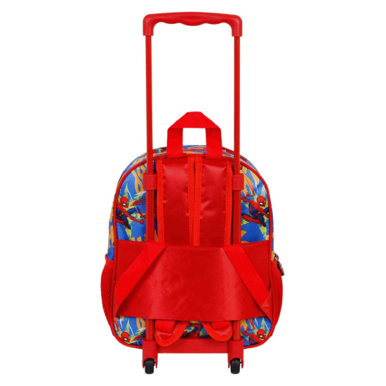 Homem-Aranha Leader Mochila 3D com Rodas Pequena, Azul ( Imagem 4 de 4 ) - Preview