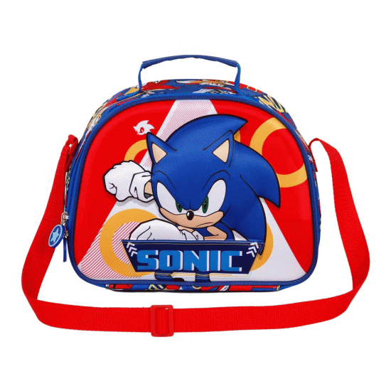 Sega-Sonic Game Lancheira 3D, Azul ( Imagem 2 de 3 ) - Preview