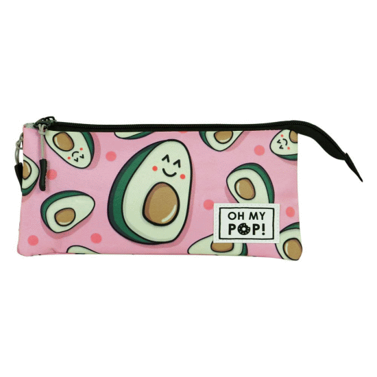 Oh My Pop! Waca Estojo Triplo FAN 2.0, Rosa ( Imagem 2 de 3 ) - Preview