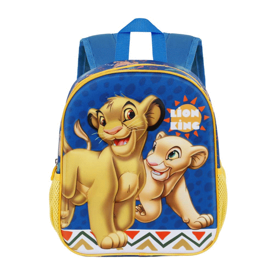 O Rei Leão Nala Mochila 3D Pequena, Azul ( Imagem 3 de 4 ) - Preview